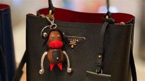 prada keyring blackface|Prada pulls 'blackface' figurines from shelves amid outrage.